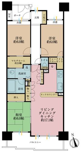 コスモ２１　ザ・ガーデンズフォートの物件画像