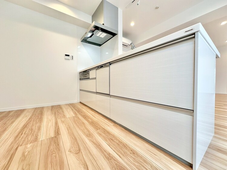 キッチン 使いやすくスタイリッシュなキッチン空間になっております。