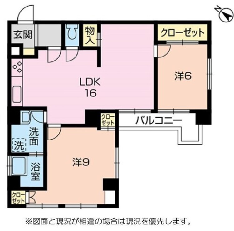間取り LDK16帖、全居室6帖以上の開放感、快適なライフスタイルを。