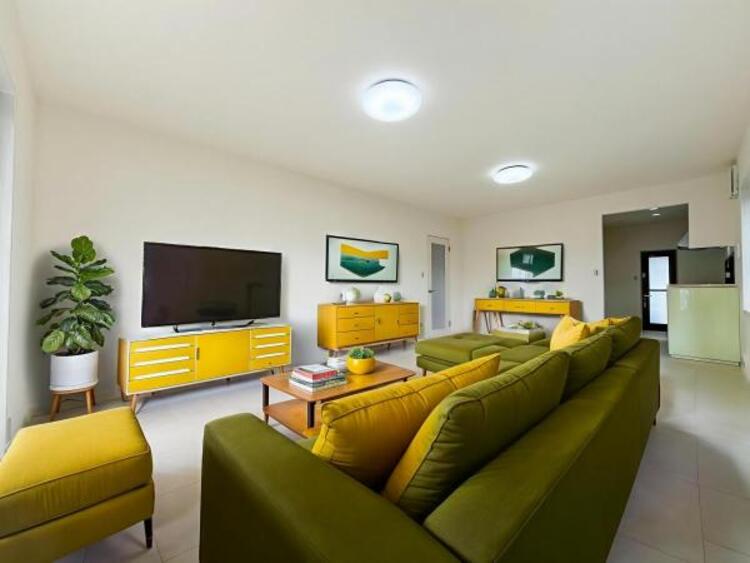 居間 本画像はCGで作成しており、実際に現地に家具は置かれておりません。また、価格に家具は含まれておりません。