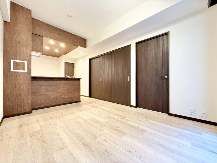 居間 豊かな居住性と、安心感を満たすクオリティが見事に調和した住空間。