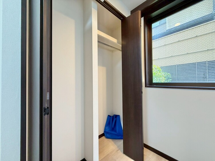 収納 居室にはクローゼットがあり、荷物もスッキリ収納して快適にお過ごしいただけます。