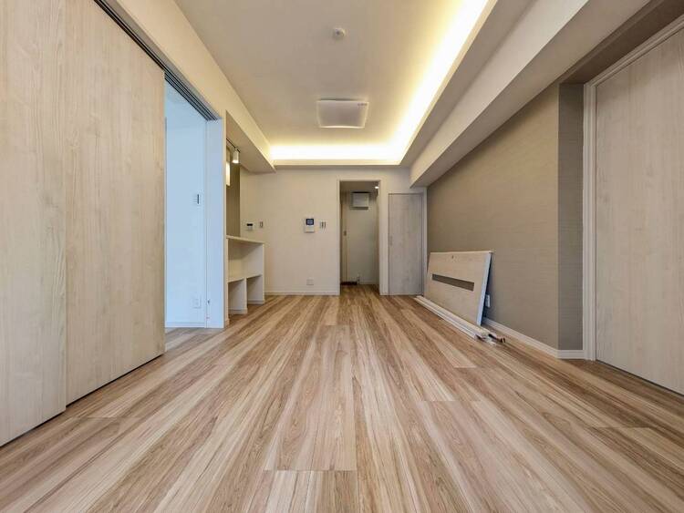 居間 充実した生活は伸びやかな居室空間から始まります。