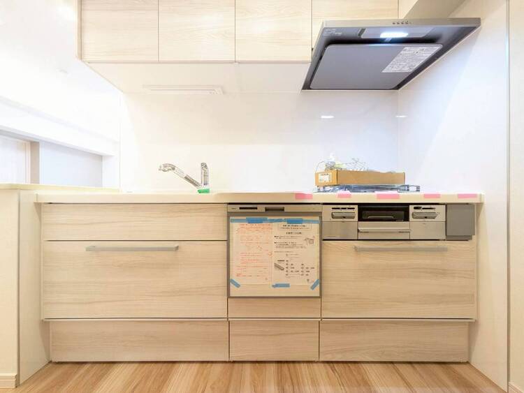 キッチン 開放感のあるキッチンスペース。調理をしながら、会話も弾みそうですね。