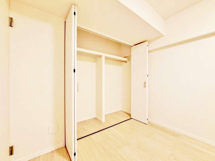 収納 居室にはクローゼットがあり、荷物もスッキリ収納して快適にお過ごしいただけます。