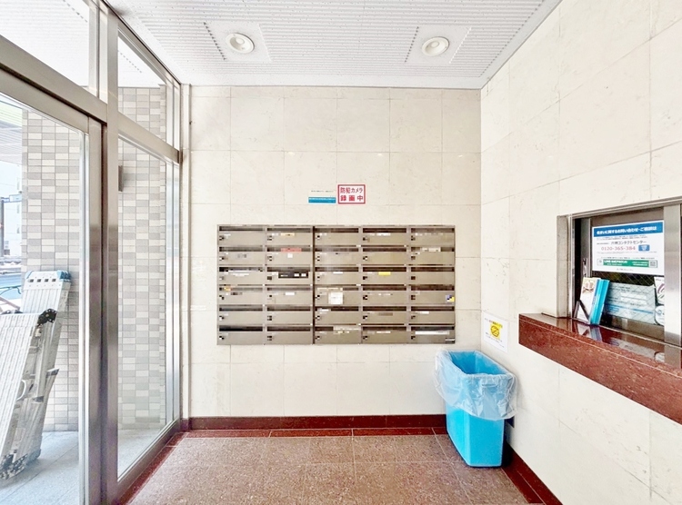 設備 郵便物を受け取るための郵便受けも、きちんと管理されています。
