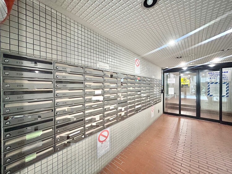 その他 郵便物を受け取るための郵便受けも、きちんと管理されています。