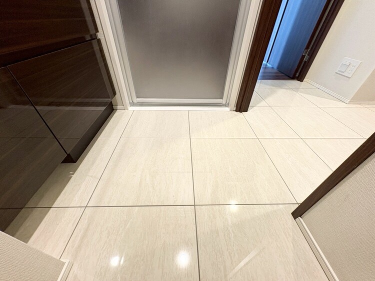 その他 十分な広さの脱衣所。