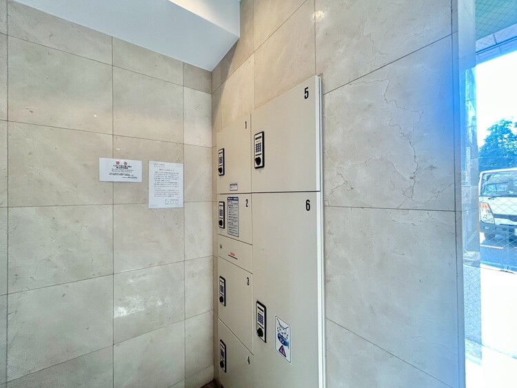 設備 共働きなど不在が多い方、ネット通販の利用が多い方に大変便利。