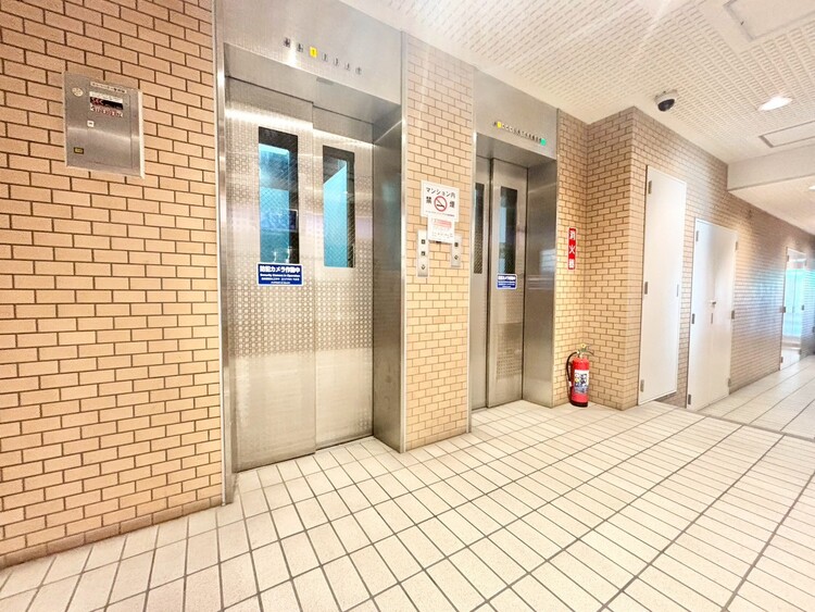 その他 エレベーター完備のため荷物が多くなっても安心。