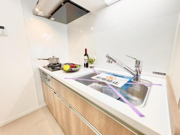 キッチン 食器洗浄機付きのキッチン。いつもお忙しい奥様の強い味方です。 