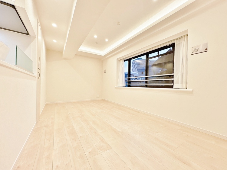 居間 豊かな居住性と、安心感を満たすクオリティが見事に調和した住空間。