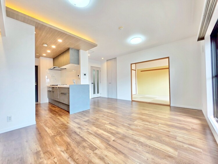 居間 ひとつひとつの空間に宿した機能性、そして美意識。