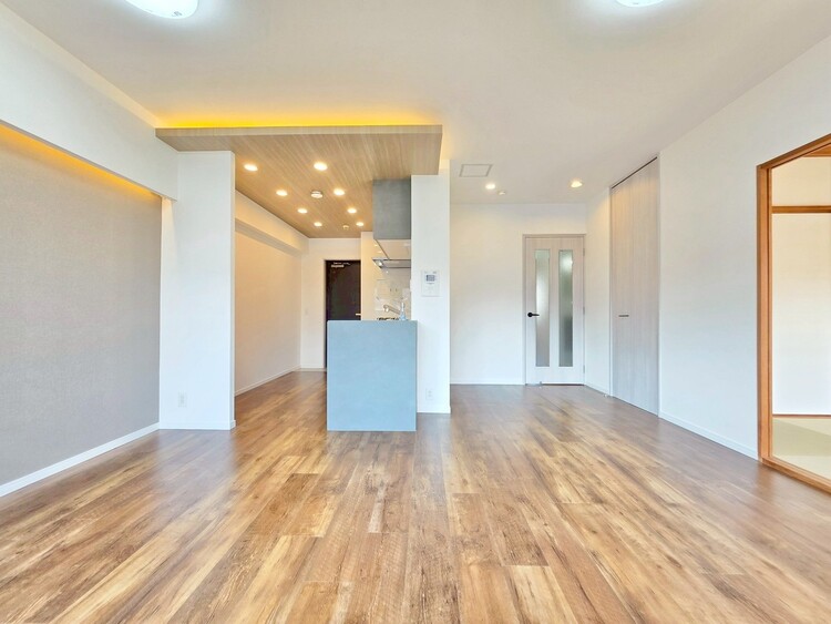 居間 過ごす時間が、たくさんの思い出として紡がれていく場所。