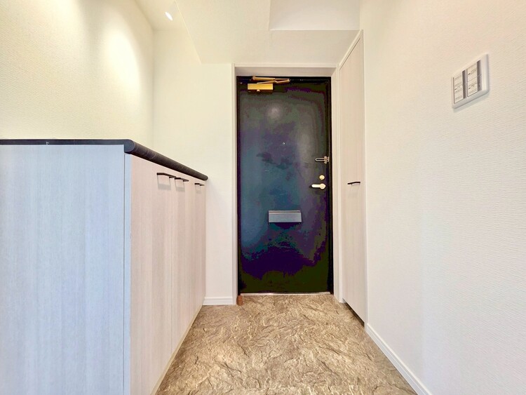 玄関 シューズボックスを完備した玄関です。