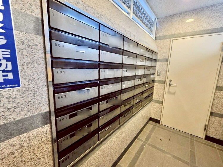 その他 郵便物を受け取るための郵便受けも、きちんと管理されています。