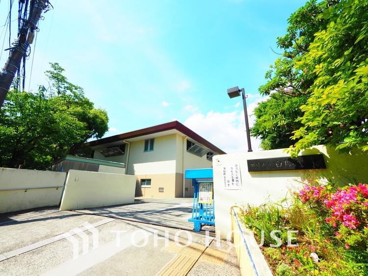 周辺 川崎市立白鳥中学校　距離1500m