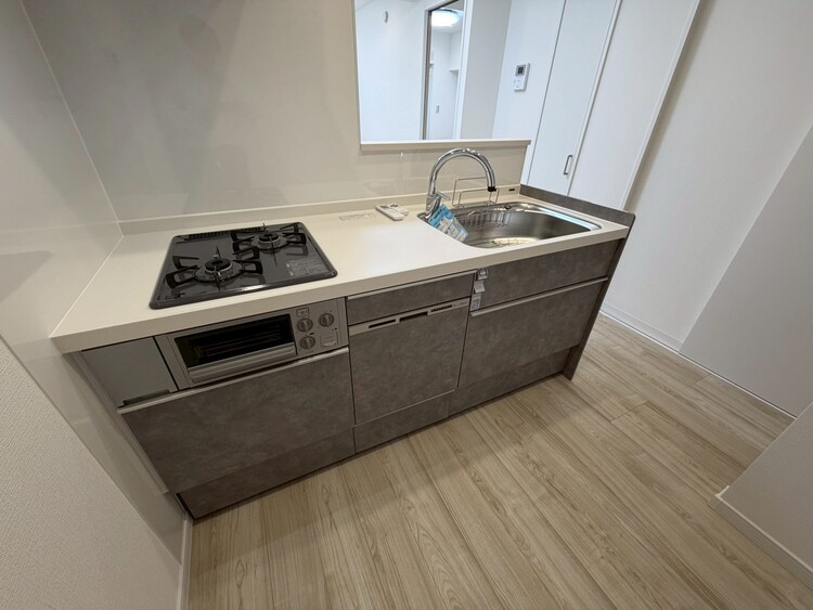 キッチン 使いやすくスタイリッシュなキッチン空間になっております。