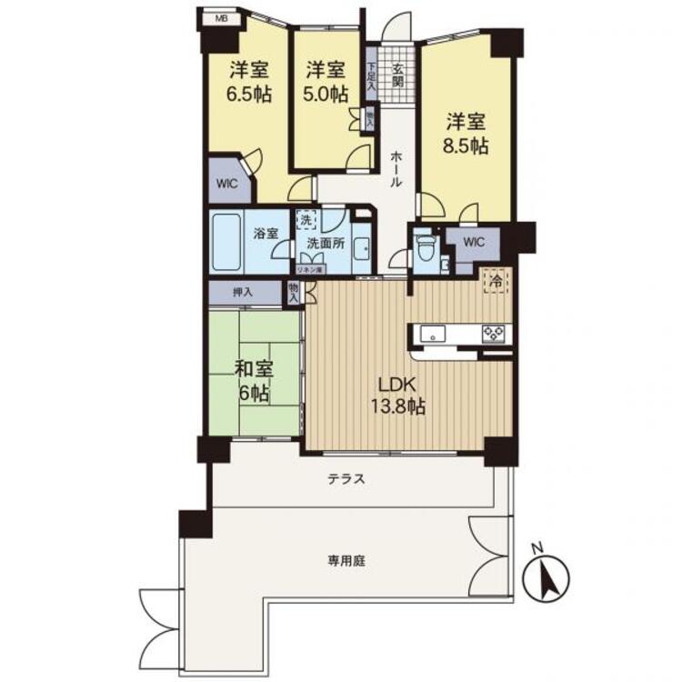間取り 【間取り図】新規リフォーム済みにて即入居可能♪