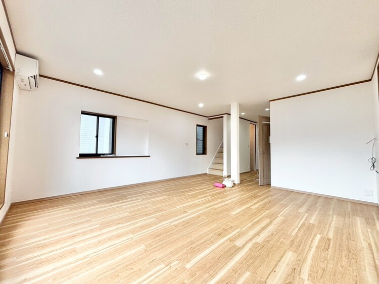 居間 豊かな居住性と、安心感を満たすクオリティが見事に調和した住空間。