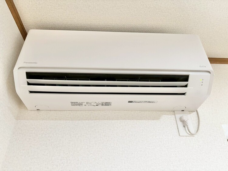 設備 エアコンも設置済みの為、ご入居後すぐに利用可能です。