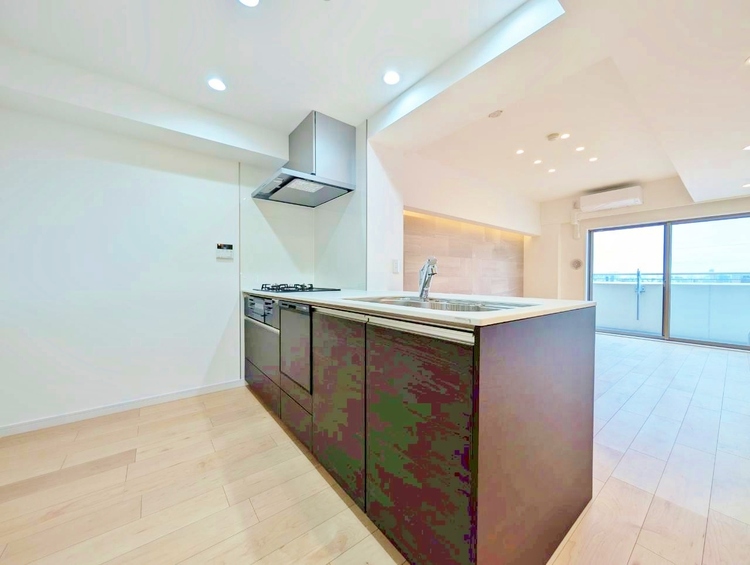 キッチン 洗練されたスタイリッシュなデザイン性と使いやすさを備えた仕様。