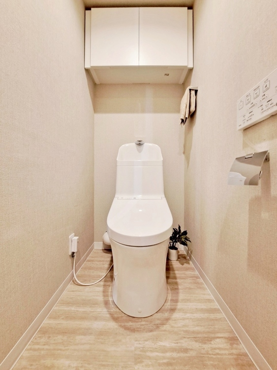 トイレ 暮らしの中のさりげないひとときの快適さにも、こだわりを、持って設備を配しております。