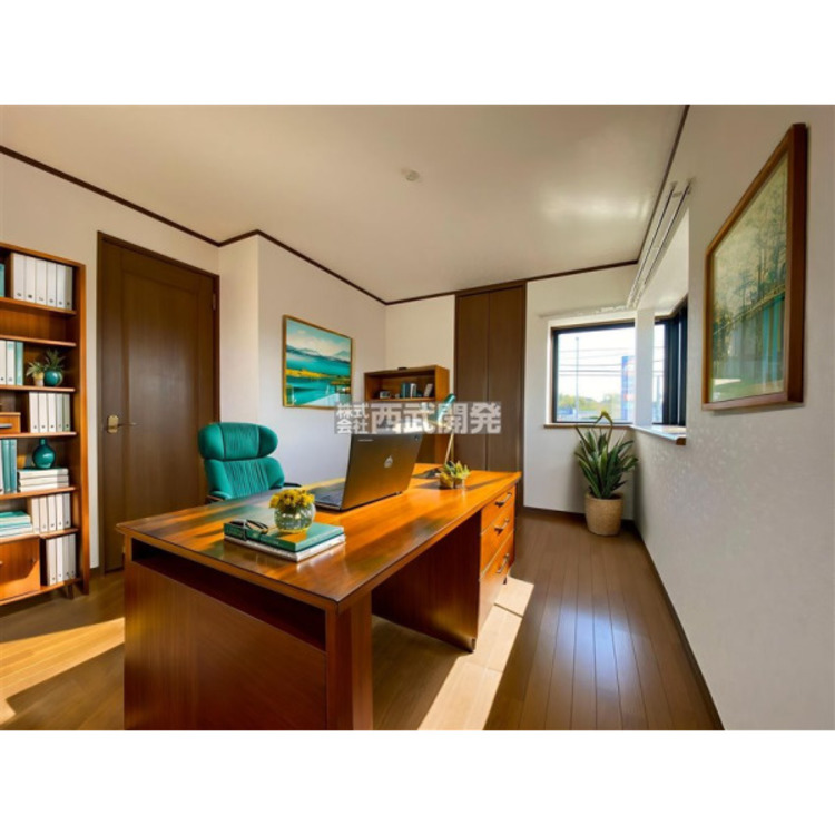 内装 【配置してある家具や小物はCGによるイメージです。】２階和室７.３帖