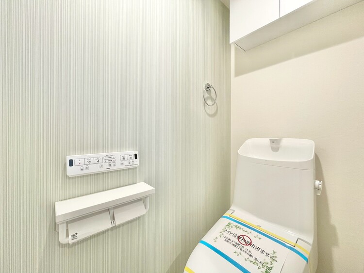 トイレ 清潔感の高いお手洗い。