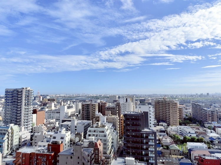 バルコニー 頬をなでる、優しい風を感じることが出来ます。