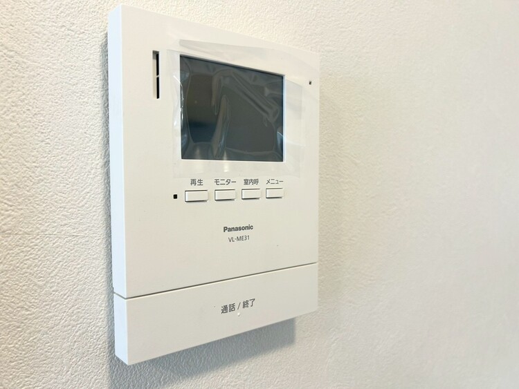 その他 誰が来てもわかる様にモニター付きインターホンを設置。