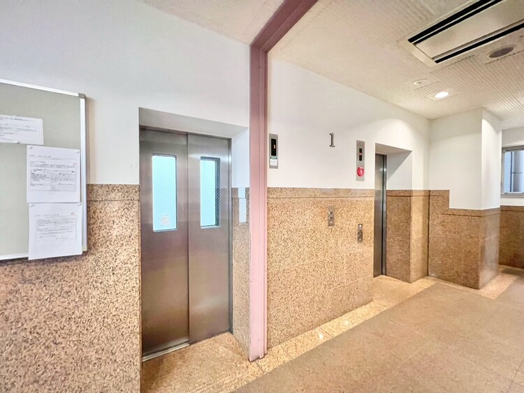 その他 エレベーター完備のため荷物が多くなっても安心。
