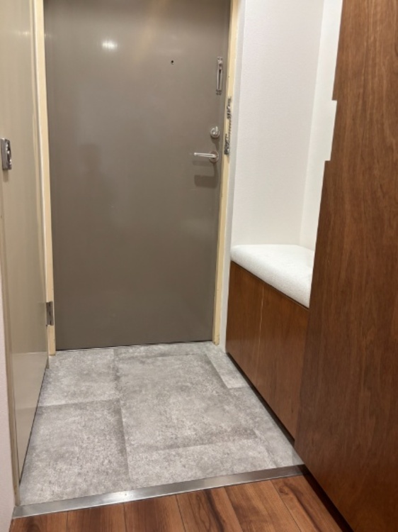 玄関 シューズボックスを完備した玄関です。