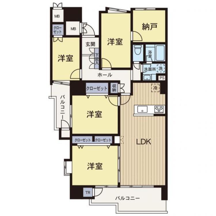 間取り 【間取り図】将来にわたって資産価値が継続するな佇まい。ここから始まる変わらない価値観はこの先も継続していきます。