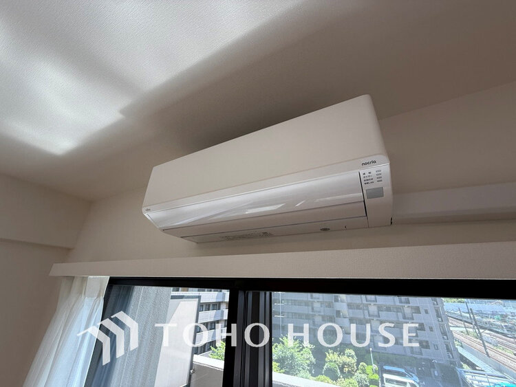 その他 エアコン付きで夏は涼しく、冬は温かい空間に