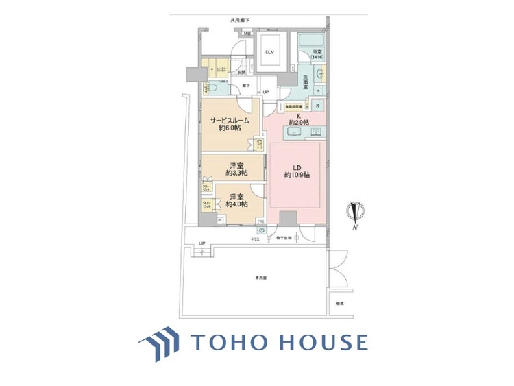 間取り 暮らし続けることで、住まいの意味を問いかける。団欒を育むスペースは通風・日当たり良好で、窓を開けるとすこやかな風が吹き抜けます。