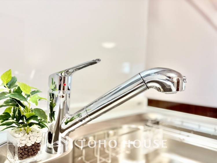 キッチン 【cooking papa is here】料理が苦手な人でも、チャレンジしてみたくなるワイドスパンのキッチン。家族の食卓がここから始まる。