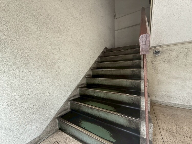 その他 共用部の階段です。明るく清潔に管理されています。