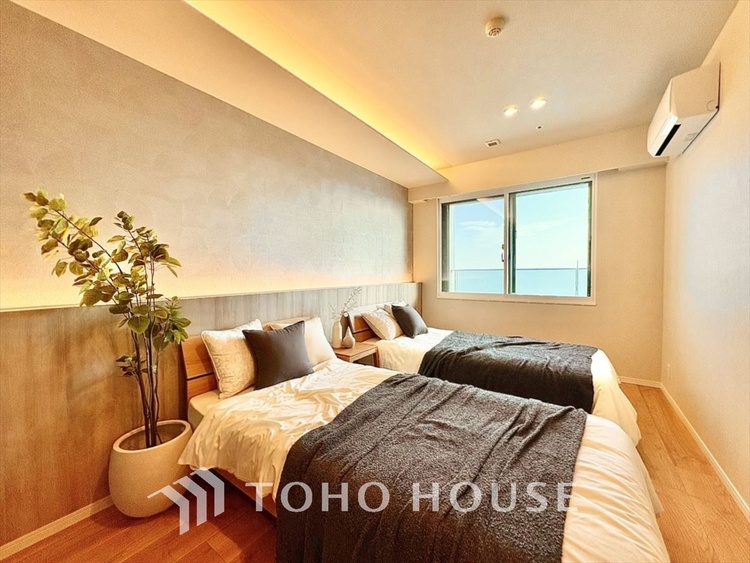 内装 光に包まれるように設計された空間。太陽の光が爽やかな目覚めを誘う。きっと今日も素敵な1日に。