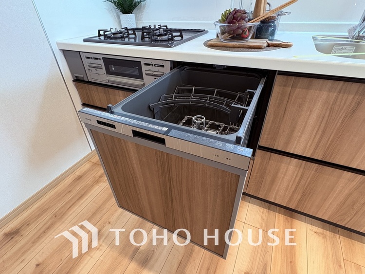 その他 ビルトイン式食洗機完備のシステムキッチンで食後もゆったり家族団らん