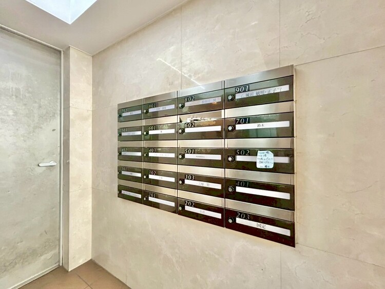 その他 郵便受けも、きちんと管理されています。