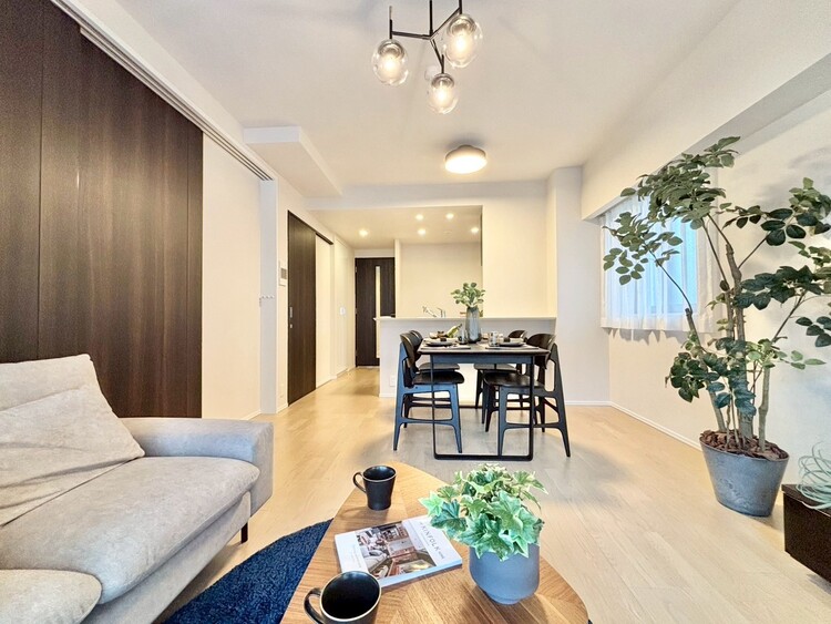 居間 「空間が織り成すひとつ先の住み心地」を演出します。