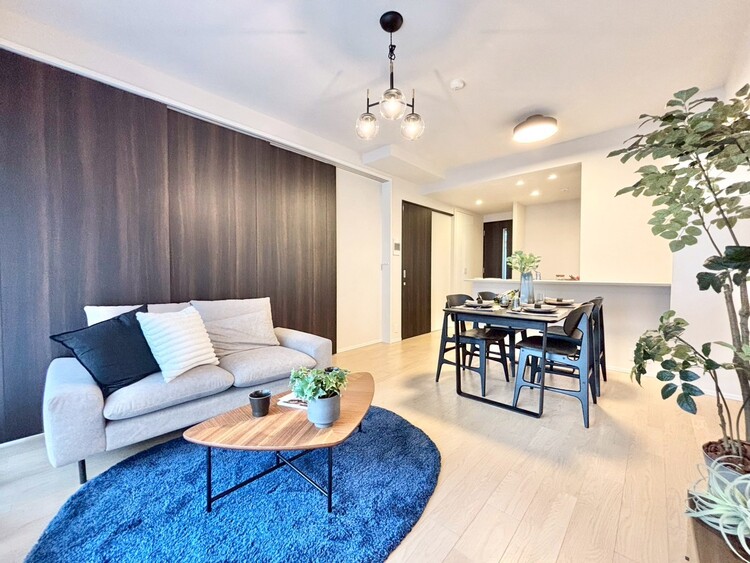 居間 ひとつひとつの空間に宿した機能性、そして美意識。