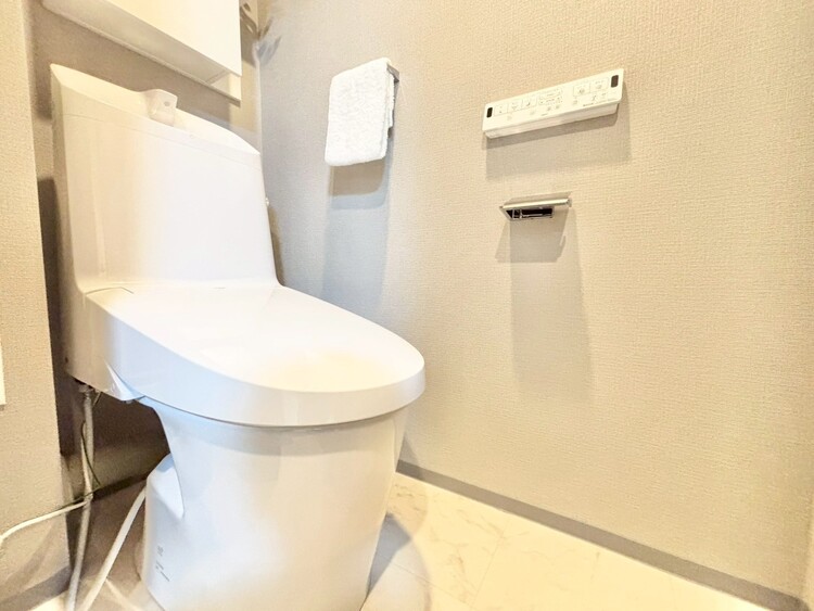 トイレ 暮らしの中のさりげないひとときの快適さにも、こだわりを、持って設備を配しております。