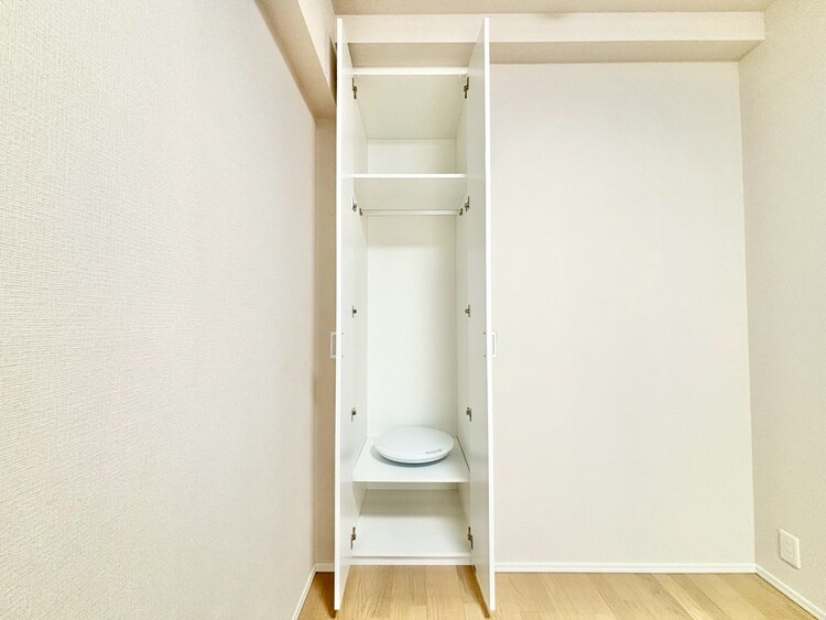 収納 居室にはクローゼットがあり、荷物もスッキリ収納して快適にお過ごしいただけます。