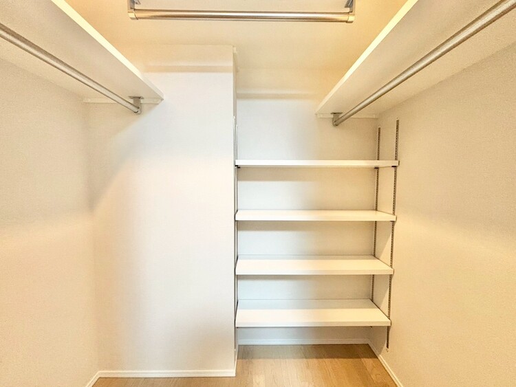 収納 暮らし心地を大きく左右する収納を、適材適所に配置し使い勝手を考慮しました。