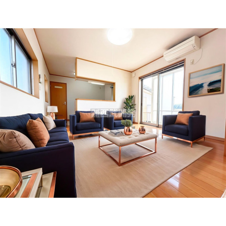 居間 配置の家具や小物はCGによるイメージです。