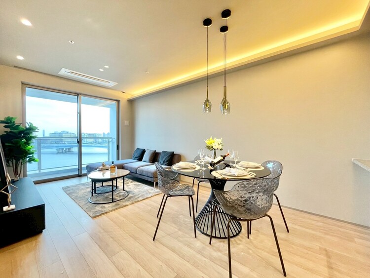 居間 「空間が織り成すひとつ先の住み心地」を演出します。