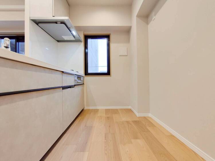 キッチン 開放感のあるキッチンスペース。調理をしながら、会話も弾みそうですね。