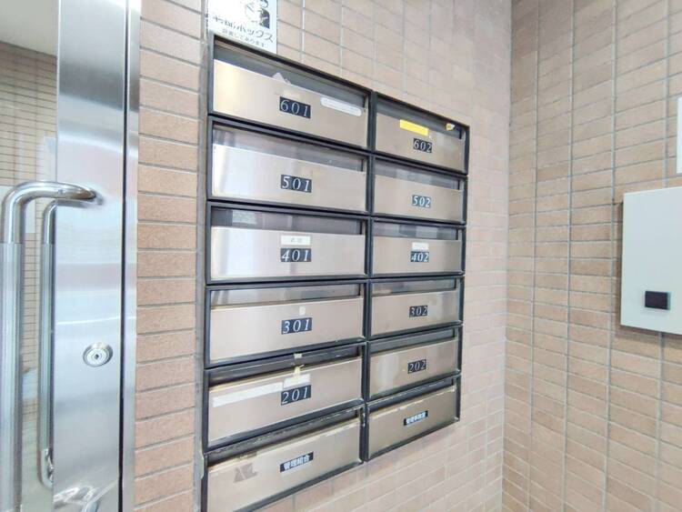 設備 郵便受けも、きちんと管理されています。